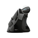 Mouse Trust Voxx, Rechargeable Ergonomic Wireless, negru - imagine 6