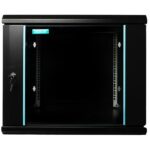 CABINET 19″ SPACER 9U 600x600mm, fixare pe perete, Flatpack (dezasamblat), - imagine 2
