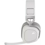 Casti Gaming Head-band Corsair HS80 MAX WIRELESS, Wireless, noise-canceling, Alb - imagine 2