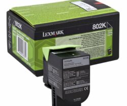 Toner Lexmark 80C20K0, black, 1 k, CX310dn , CX310n ,