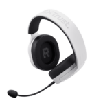 Casti Gaming Head-band Trust GXT 491W FAYZO, Wireless/Wired, Alb - imagine 2