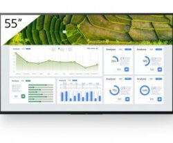 Monitor signage Sony BZ30L, 55", 440nit, 24/7, UHD, panel IPS,