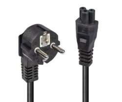 Cablu alimentare Lindy, conector A: Schuko, conector B: IEC C5C5,