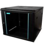 CABINET 19″ SPACER 9U 600x600mm, fixare pe perete, Flatpack (dezasamblat),