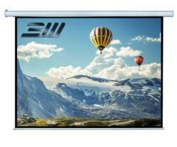 Ecran proiectie electric, perete/tavan, 200 x 200 cm, BlackMount, Format