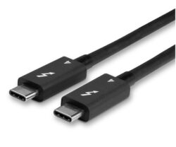 Cablu Lindy Thunderbolt 4, Length 1m, 40Gbps, passive, negru