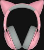 Casti Razer Kraken Kitty V2 Bluetooth 5.2Quartz Edition - imagine 2