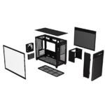 Carcasa ASUS AP201 PRIME Small Tower NEGRU - imagine 3