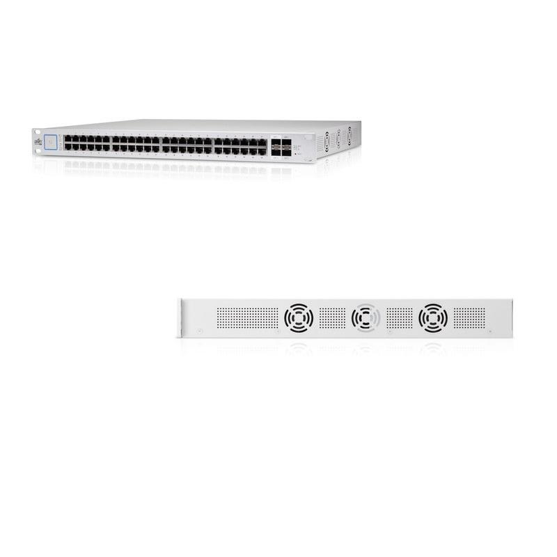 overlay_b050a0704e66297551b39e60667564ec.jpg Switch Ubiquiti UniFi US-48-500W, 48 Port, 10/100/1000 Mbps - imagine 1