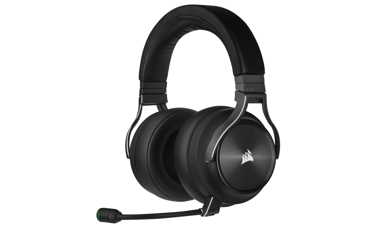 overlay_b72c8ed1818301be2cd9cd34ddbf9d35.png Casti Gaming Head-band Corsair VIRTUOSO RGB Wireless XT, Wireless/Wired, negru - imagine 1