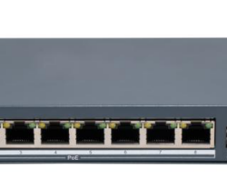 Switch PoE Hikvision DS-3E1510P-EI/M-8P2F: 8 × Gigabit PoE port,2 ×