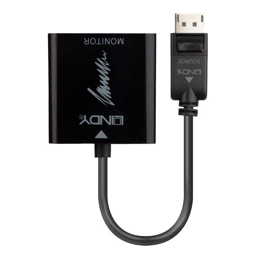 overlay_bf9907a47b9f6cc79b789f92a8a2bb2b.jpg Adaptor Lindy LY-41068, DisplayPort 1.2 to HDMI 2.0 18G Active, - imagine 1