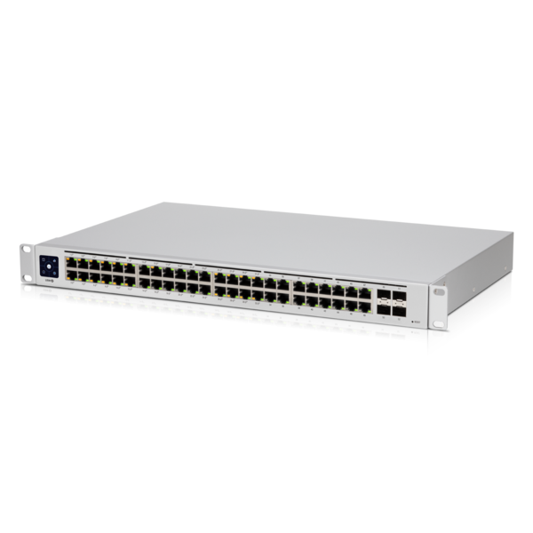 overlay_c074d238dc2da8c650d67425b4f38dcb.png Switch Ubiquiti UniFi USW-48-POE, 48 port, 10/100/1000 Mbps - imagine 1