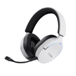 Casti Gaming Head-band Trust GXT 491W FAYZO, Wireless/Wired, Alb