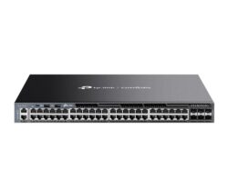 "Omada 48-Port Gigabit Stackable L3 Managed Switch with 6 10GE