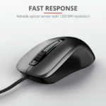 Mouse Trust Carve, USB Mouse, negru - imagine 6