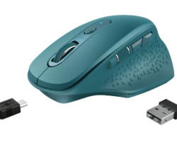 Mouse Trust Ozaa, Rechargeable Wireless, blue