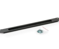 Tritin 19' 1U Cable panel cu perie RAL7035