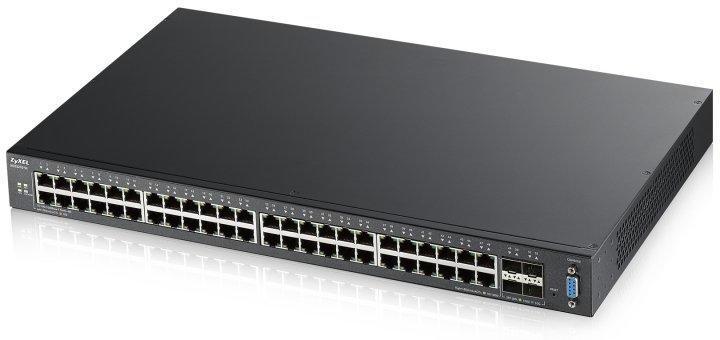 overlay_cee24f713328e9ba4d7b2f25e40982cc.jpg Switch Zyxel XGS2210-52, 52 port, 10/100/1000 Mbps - imagine 1