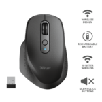 Mouse Trust Ozaa, Rechargeable Wireless, blue - imagine 2