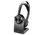 Casti Head-band Poly Voyager Focus 2, Wireless, noise-canceling, Negru - imagine 2