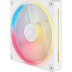 Ventilator Carcasa CORSAIR iCUE LINK LX140-R RGB ALB - imagine 4