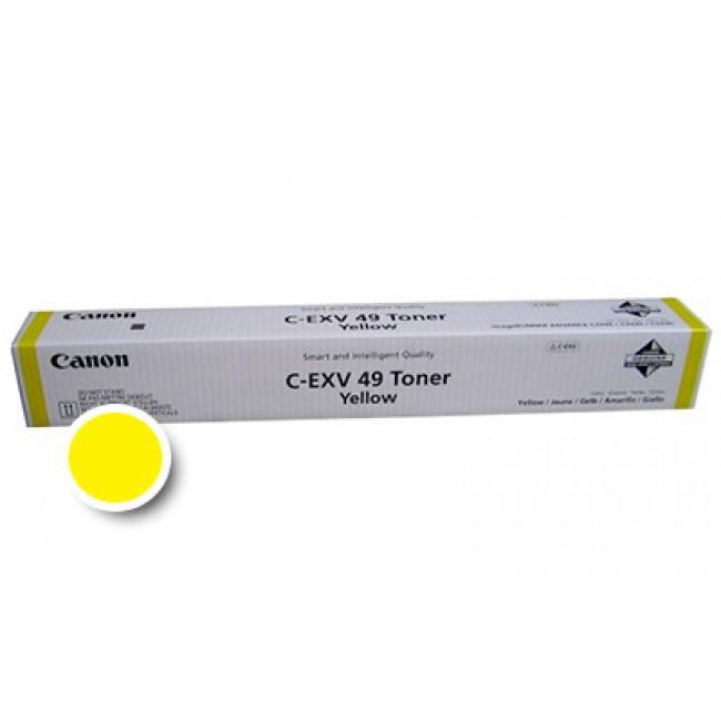 overlay_db2163edf62b84113af9a4f9afa2f15e.jpg Toner Canon EXV49Y, Yellow - imagine 1