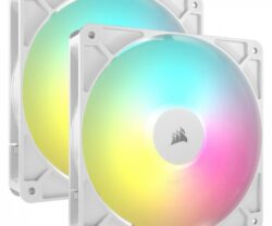 Ventilatoare Carcasa CORSAIR RS140 2x140mm ARGB ALB