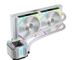 Cooler Procesor 1stPlayer® X-Starship 240-wh, display IPS personalizabil de 2,