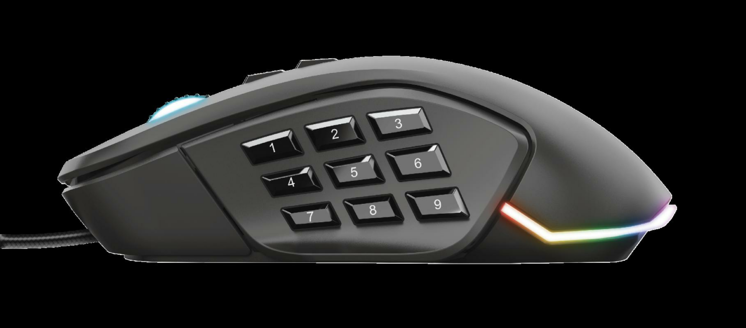 Mouse Trust GXT 970, Gaming Mouse, negru - imagine 7