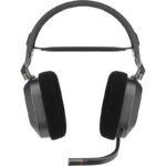Casti Gaming Head-band Corsair HS80 RGB, Wireless, Negru - imagine 2