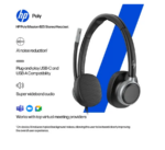 Casti Head-band HP Mission 625, Wired, noise-canceling, Negru - imagine 4