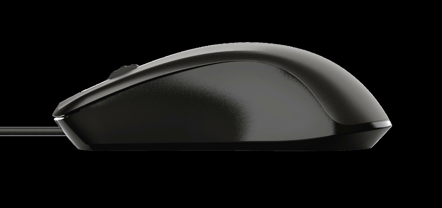 Mouse Trust Carve, USB Mouse, negru - imagine 6