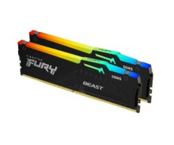 Memorie RAM Kingston FURY Beast RGB, 32GB DDR5, 5600MHz, CL36