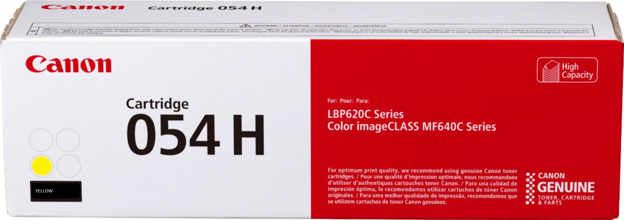 overlay_ef744bd3a5b84ba2af650f8ef8b3b5f8.jpg Toner Canon CRG054H, Yellow - imagine 1