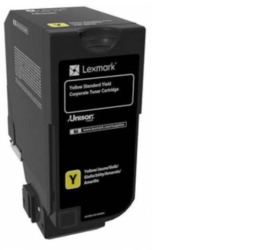 overlay_efd9146b214693fd29886e839296c8fc.jpg Toner Lexmark 74C2SYE, Yellow - imagine 1