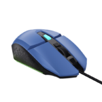 Mouse Trust GXT110W Felox cu fir 400 DPI, albastru - imagine 2