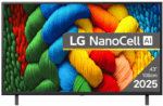 Televizor LG NanoCell 43NANO80A3B, 108 cm, Smart, 4K Ultra HD,