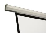 Ecran proiectie electric, perete/tavan, 200 x 150 cm, Blackmount, cutelecomanda,