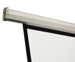 Ecran proiectie electric, perete/tavan, 200 x 150 cm, Blackmount, cutelecomanda,