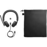 Casti Head-band DELL Pro Wireless Headset WL3024, Wireless/Wired, Negru - imagine 3